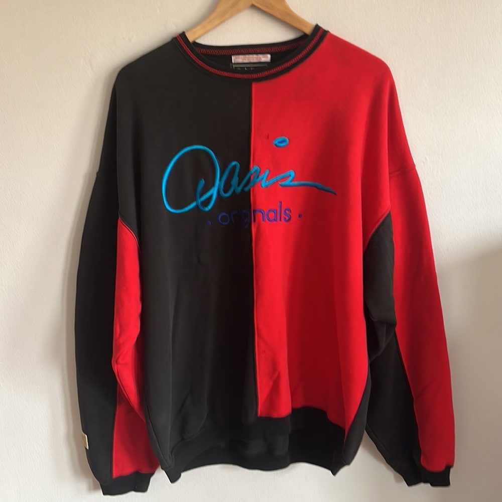 Vintage Oasis Originals Crewneck / Distressed / Medium